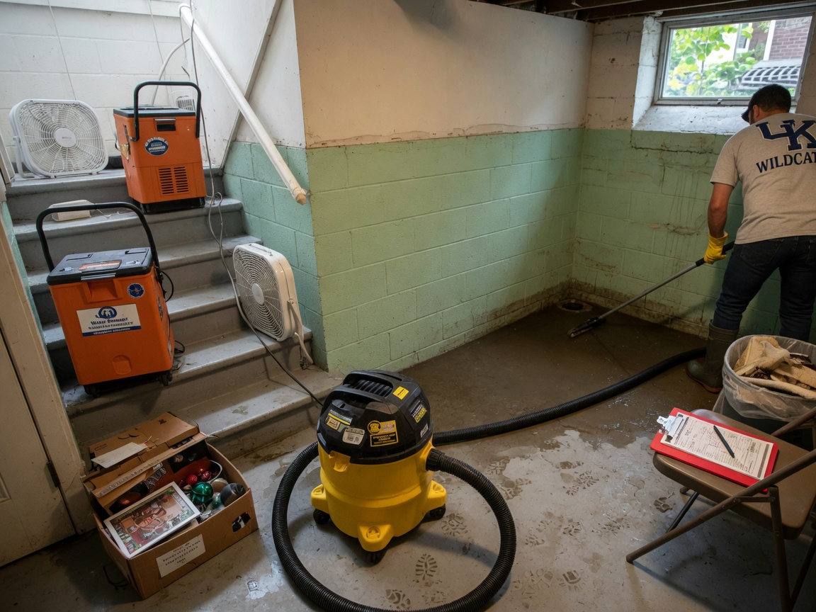 What to Do After a Basement Flood in Lexington KY