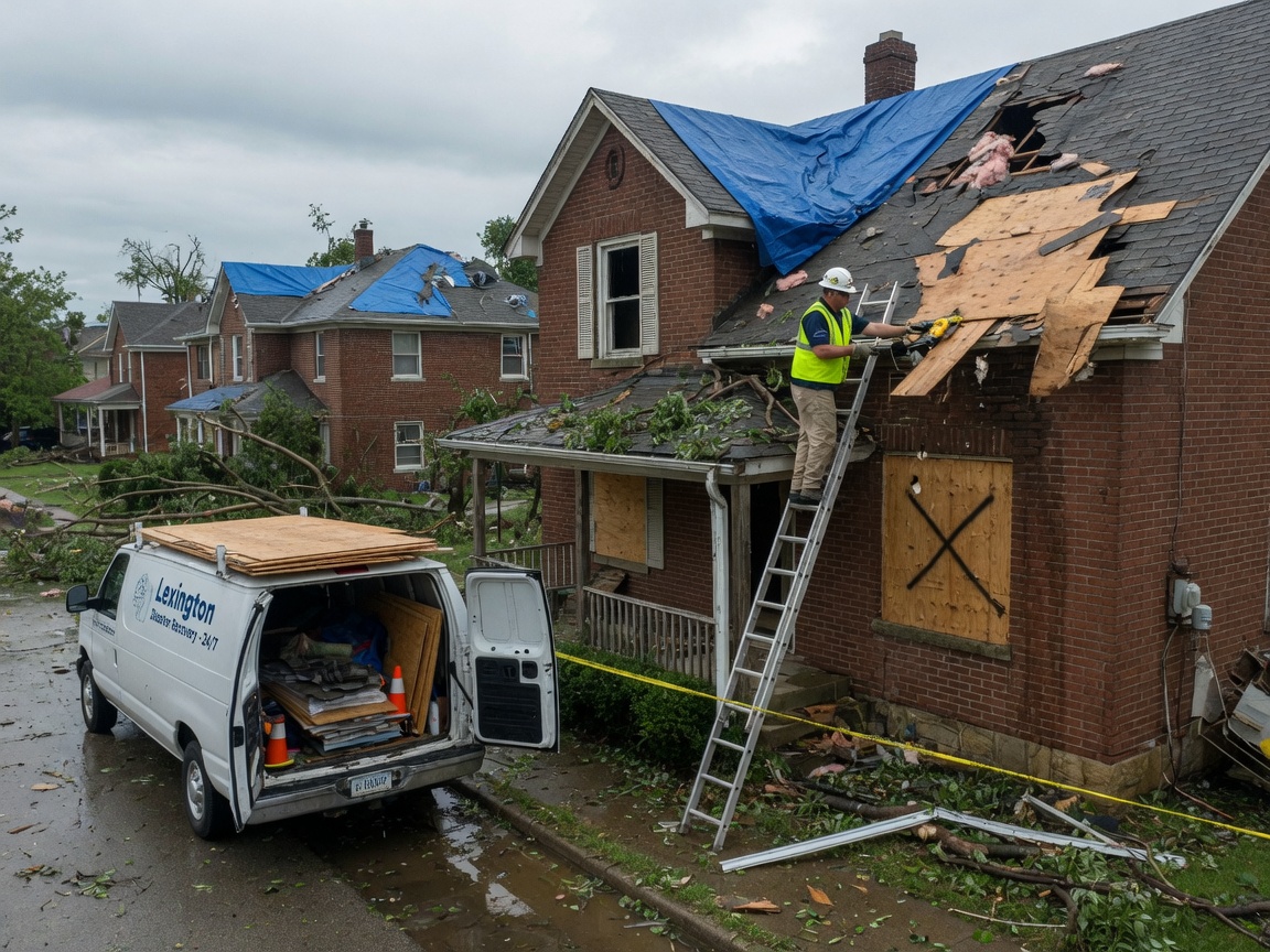 Storm Damage Restoration in Ft Mitchell, KY